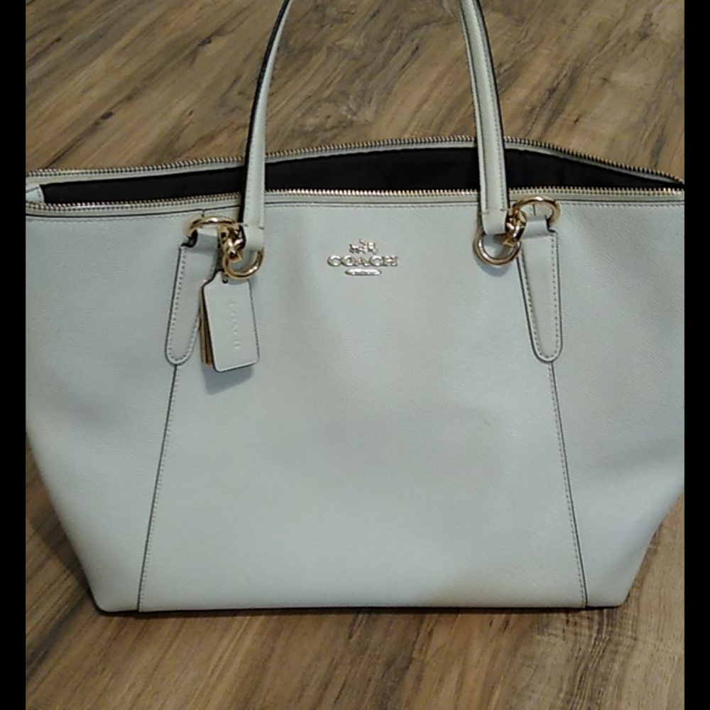 Coach tote hand bag
